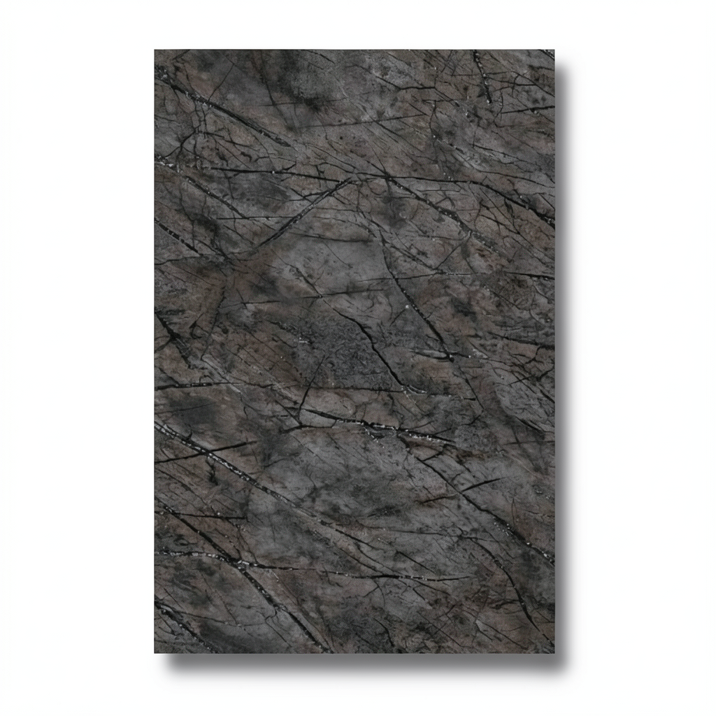 German Wall Covering 10m x 0.53m Dark Grey, Model 474008
