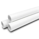 مواسير UPVC جدول 40 مقاس 8 إنش سمك 8.2 مم لون أبيض