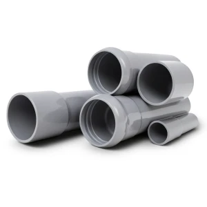 UPVC Pipes Plasco Schedule 80 Size 6 inch Thickness 11.0 mm Gray Color