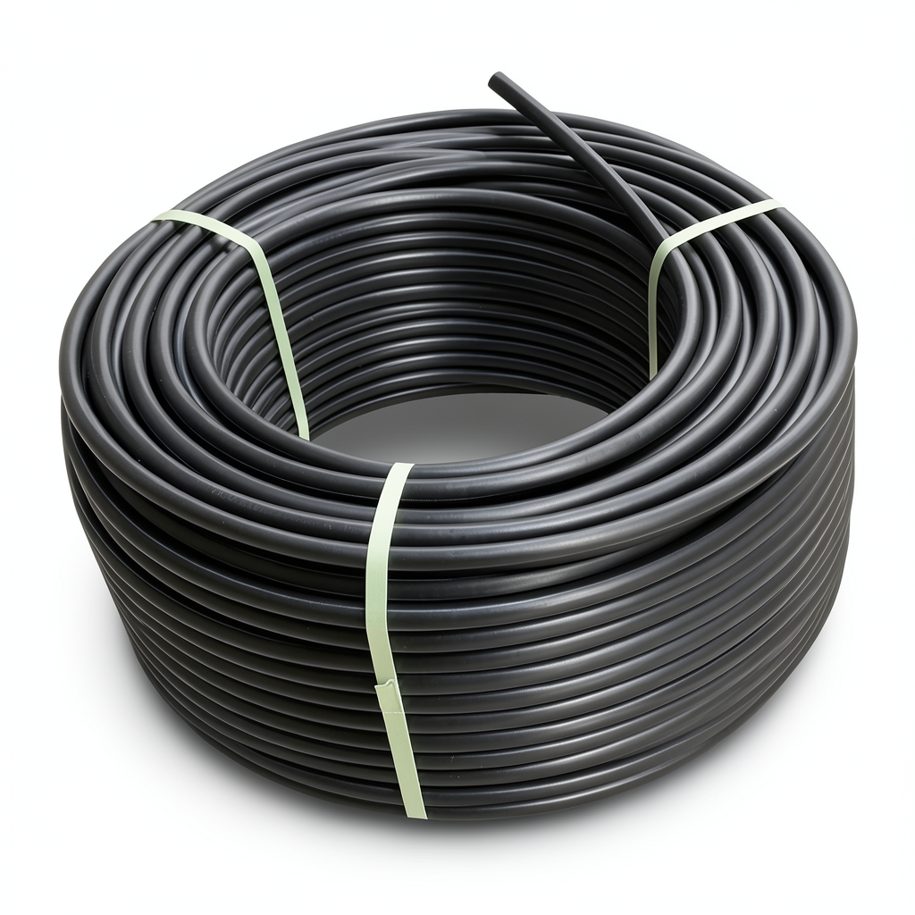 HDPE Coil Pipe PN 16 Bar PE 80 OD 40 mm SDR 9 Black