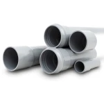 أنابيب UPVC مقاس ¾ إنش سمك 3.9 مم لون رمادي