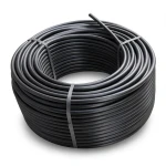 لفة أنابيب HDPE ضغط 16 بار PE 80 قطر خارجي 63 مم SDR 9 لون أسود