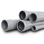 أنابيب UPVC مقاس ¾ إنش سمك 3.9 مم لون رمادي