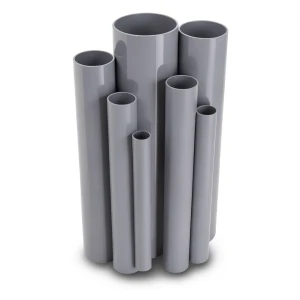 UPVC Pipes Outside Diameter 110 mm Thickness 3.2 mm Gray Color