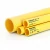 مواسير HDPE نيبروبلاست PE 80 ضغط 6 بار قطر خارجي 200 مم سمك 9.1 مم لون أصفر 