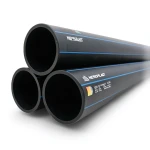 HDPE Pipes PE 80 Pressure 12.5 Bar Outside Diameter 450 mm Thickness 40.9 mm Black | NEPROPLAST