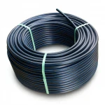لفة أنابيب بلاستيك HDPE ضغط  16 بار [PE 100] قطر خارجي 40 مم  SDR 11  لون اسود مع خط ازرق | مصنع المنى