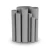 UPVC Pipes 1 Inch Nominal Pressure 12 Bar Outside Diameter 33.4 mm Thickness 1.8 mm Gray - Image 1
