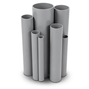 UPVC Pipes Nominal Pressure 12 Bar Outside Diameter 33.7 mm Thickness 2.0 mm Gray