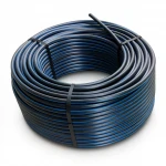 لفة أنابيب بلاستيك HDPE ضغط  16 بار [PE 100] قطر خارجي 110 مم  SDR 11  لون اسود مع خط ازرق | مصنع المنى