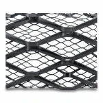Hot Rolled (Black) Steel Expanded Metal Mesh  Bahri Thickness 6 mm Width 1.22 meter Length 4 meter | Bait Al Tatawor Company