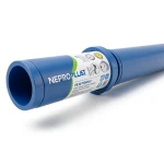 HDPE Pipes PE 80 Pressure 12.5 Bar 200 mm Diameter 18.2 mm Thickness Blue | NEPROPLAST
