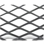 Hot Rolled Steel Expanded Metal Mesh Thickness 5.8 mm Width 1.22 m Length 2 m
