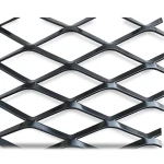 Hot Rolled Black Steel Expanded Metal Mesh Thickness 3 mm Width 1.22 m Length 1 m