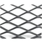 Hot Rolled Black Steel Expanded Metal Mesh Thickness 3.8 mm Width 1.22 m Length 1 m
