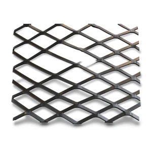 Hot Rolled Black Steel Expanded Metal Mesh Thickness 3 mm Width 1.22 m Length 3 m