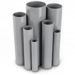 UPVC Pipes Modern Technology Schedule 80  Size 4 inch Thickness 8.56 mm Gray Colour