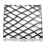 Bait Al Tatawor Hot Rolled Black Steel Expanded Metal Mesh 3mm Thickness 1.22m Width 2m Length