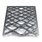 Hot Rolled (Black) Steel Expanded Metal Mesh  Bahri Thickness 4.8 mm Width 1.22 M Length 7 meter | Bait Al Tatawor Company