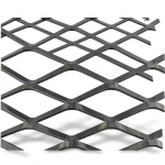 Hot Rolled Black Steel Expanded Metal Mesh Thickness 6 mm Width 1.22 m Length 3 m