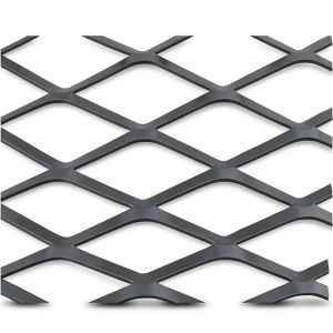 Hot Rolled Black Steel Expanded Metal Mesh Thickness 3 mm Width 1.22 m Length 1 m