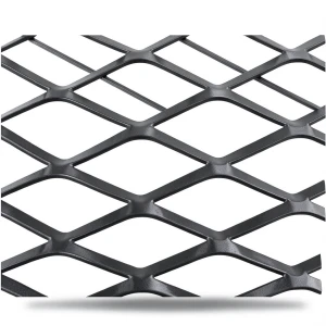 Hot Rolled Black Steel Expanded Metal Mesh Thickness 2.8 mm Width 1.22 m Length 4 m