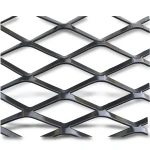 Hot Rolled Black Steel Expanded Metal Mesh Thickness 6 mm Width 1.22 m Length 2 m
