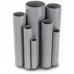 UPVC Pipes Modern Technology Nominal Pressure 15 Bar Outside Diameter 140.4 mm Thickness 10.4 mm Gray Colour