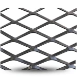 Hot Rolled Black Steel Expanded Metal Mesh Thickness 3 mm Width 1.22 m Length 3 m