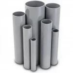 UPVC Pipes Modern Technology Schedule 80  Size 4 inch Thickness 8.56 mm Gray Colour