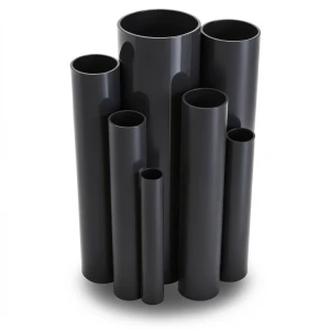 مواسير UPVC قطر خارجي 82 مم سمك 3.2 مم لون أسود