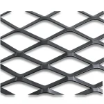 Hot Rolled Steel Expanded Metal Mesh Thickness 3.8 mm Width 1.22 m Length 4 m