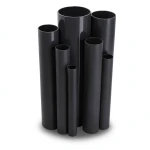 مواسير UPVC قطر خارجي 110 مم سمك 3.2 مم لون أسود