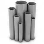 UPVC Pipes Modern Technology Schedule 80  Size 8 inch Thickness 10.97 mm Gray Colour