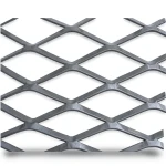 Hot Rolled (Black) Steel Expanded Metal Mesh Thickness 4.8 mm Width 1.22 M Length 3 M