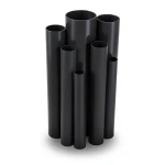 مواسير UPVC ضغط اسمي 12 بار قطر خارجي 33.4 مم سمك 1.8 مم لون اسود