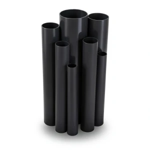 مواسير UPVC ضغط اسمي 12 بار قطر خارجي 33.4 مم سمك 1.8 مم لون اسود