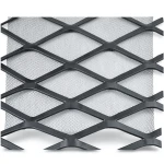 Hot Rolled Steel Expanded Metal Mesh Thickness 5.8 mm Width 1.22 m Length 2 m
