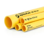 Neproplast HDPE Pipes PE 100 Pressure 10 Bar Outside Diameter 280 mm Thickness 16.6 mm Yellow | NEPROPLAST