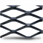 Hot Rolled (Black) Steel Expanded Metal Mesh  Bahri Thickness 1.5 mm Width 2.44  meter Length 3 meter | Bait Al Tatawor Company