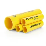 HDPE Pipes PE 100 Pressure 10 Bar Outside Diameter 450 mm Thickness 26.7 mm Yellow | NEPROPLAST