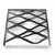 Hot Rolled (Black) Steel Expanded Metal Mesh  Bahri Thickness 1.4 mm Width 2.44  meter Length 4 M | Bait Al Tatawor Company