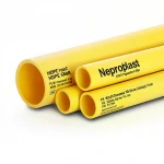 Neproplast  HDPE Pipes PE 80 Pressure 6 Bar Outside Diameter 355 mm Thickness 16.2 mm Color Yellow