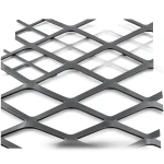 Hot Rolled Black Steel Expanded Metal Mesh Thickness 5.8 mm Width 1.22 m Length 3 m