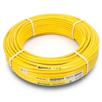 HDPE Pipes PE 80 Pressure 8 Bar Outside Diameter 75 mm Thickness 4.5 mm Yellow | NEPROPLAST