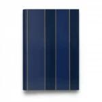 Italian Wallpaper Navy Blue Color Striped Design, Size 10mx0.73m, Model 275014