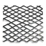 Hot Rolled Black Steel Expanded Metal Mesh Thickness 2.8 mm Width 1.22 m Length 4 m