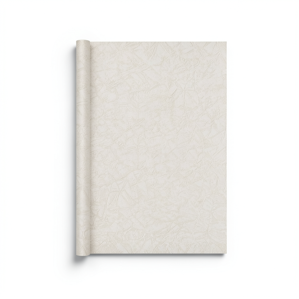 Wall Decoration Patterned Design 10 m x 0.73 m, Light Beige