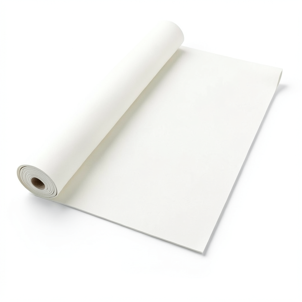 German Wall Decoration Wallpaper 10m x 0.53m Off White