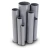 UPVC Pipes 15 Bar Pressure 33.4 mm OD 2.2 mm Thickness Gray - Image 1